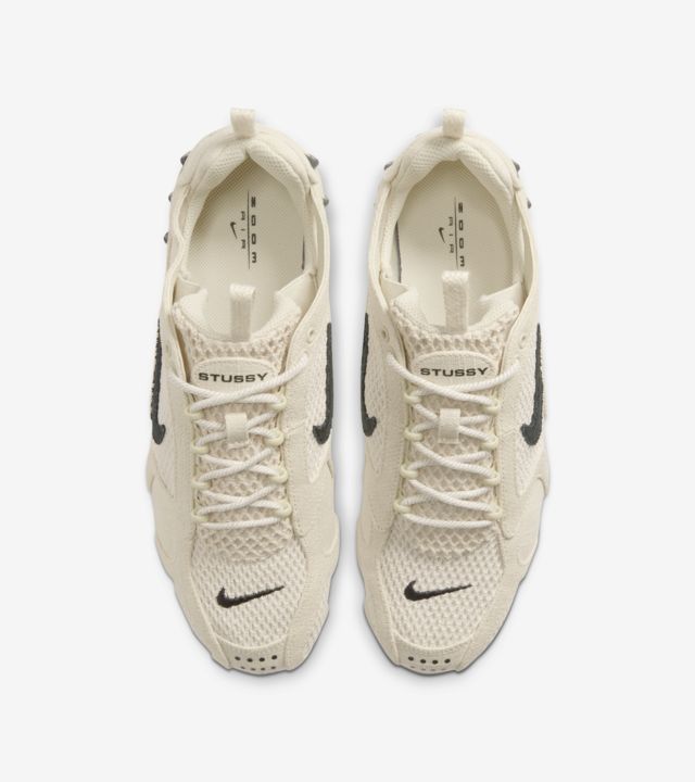 Beige Unisex Stussy & Nike Air Zoom Spiridon Cage 2 Fossil Shoes | CA0000610