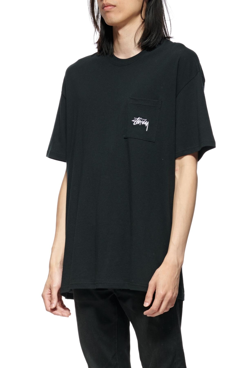 Black Men's Stussy Design Labs SS T Shirts | CA0000149