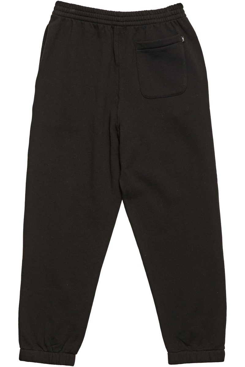 Black Men's Stussy Graffiti Fleece Trackpant Sportswear | CA0000765