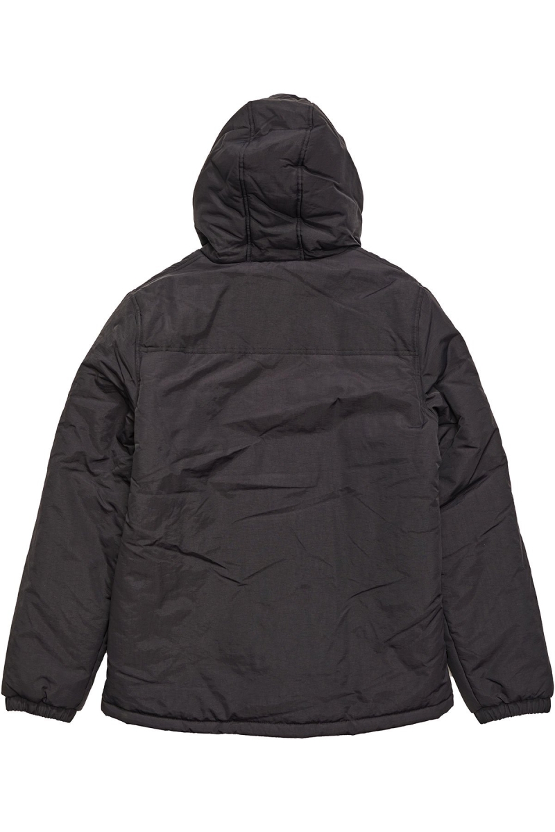 Black Men's Stussy Graffiti Hooded Spray Jackets | CA0000340