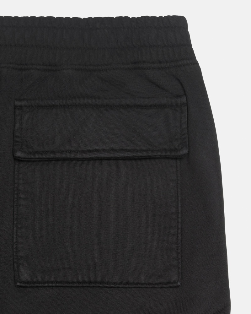 Black Men's Stussy Sport Cargo Shorts | CA0000680