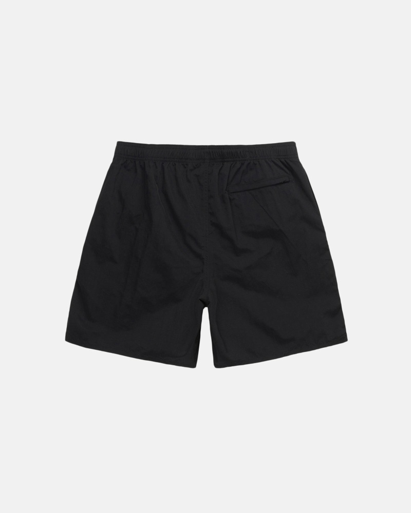 Black Men's Stussy Stock Shorts | CA0000693