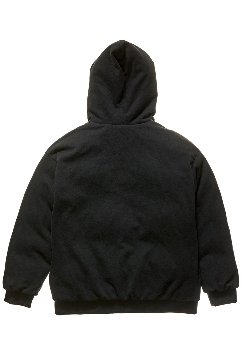 Black Women's Stussy Fowler Reversible Puffa Jackets | CA0000339