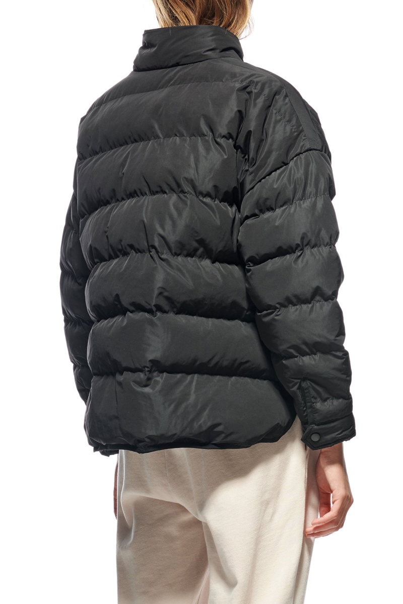 Black Women's Stussy River Lightweight Puffa Jackets | CA0000353