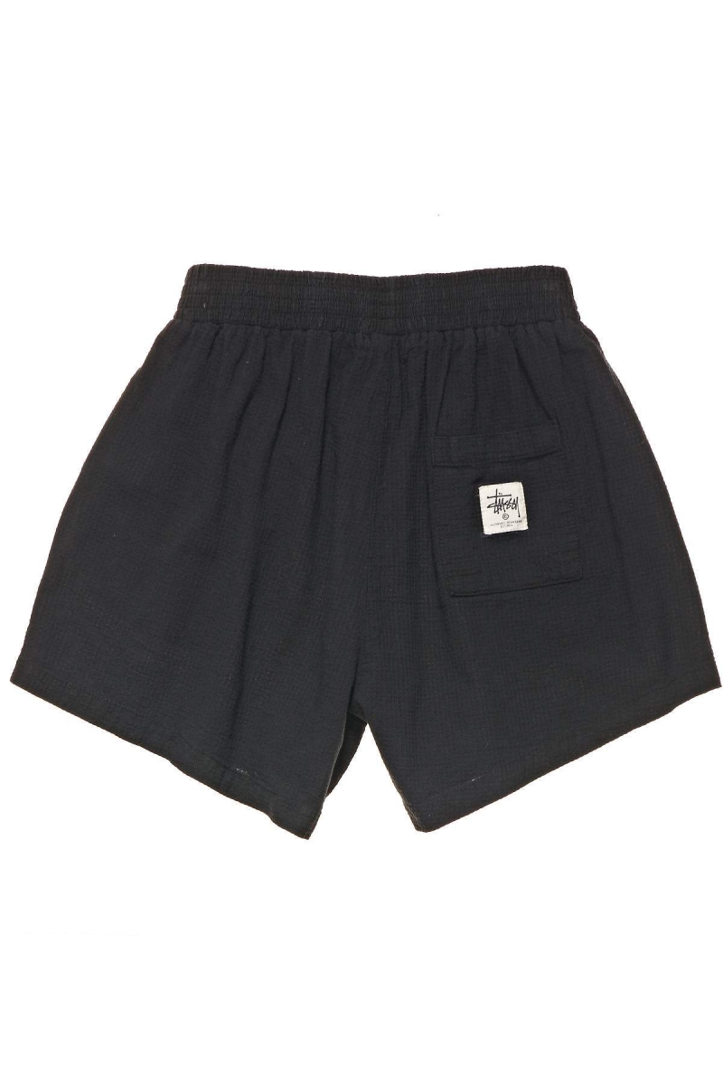 Black Women's Stussy Vermont HW Short Shorts | CA0000711