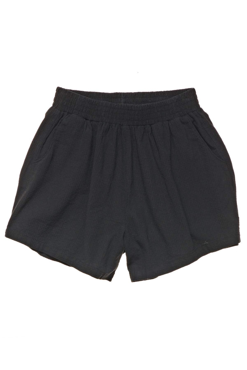 Black Women\'s Stussy Vermont HW Short Shorts | CA0000711