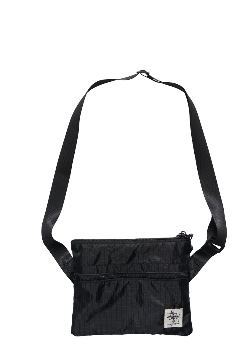 Black Women\'s Stussy Workgear Sachel Bags | CA0000370