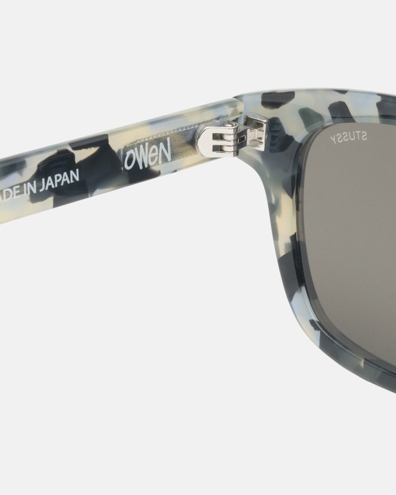 Blue Men's Stussy Owen Sunglasses | CA0000807