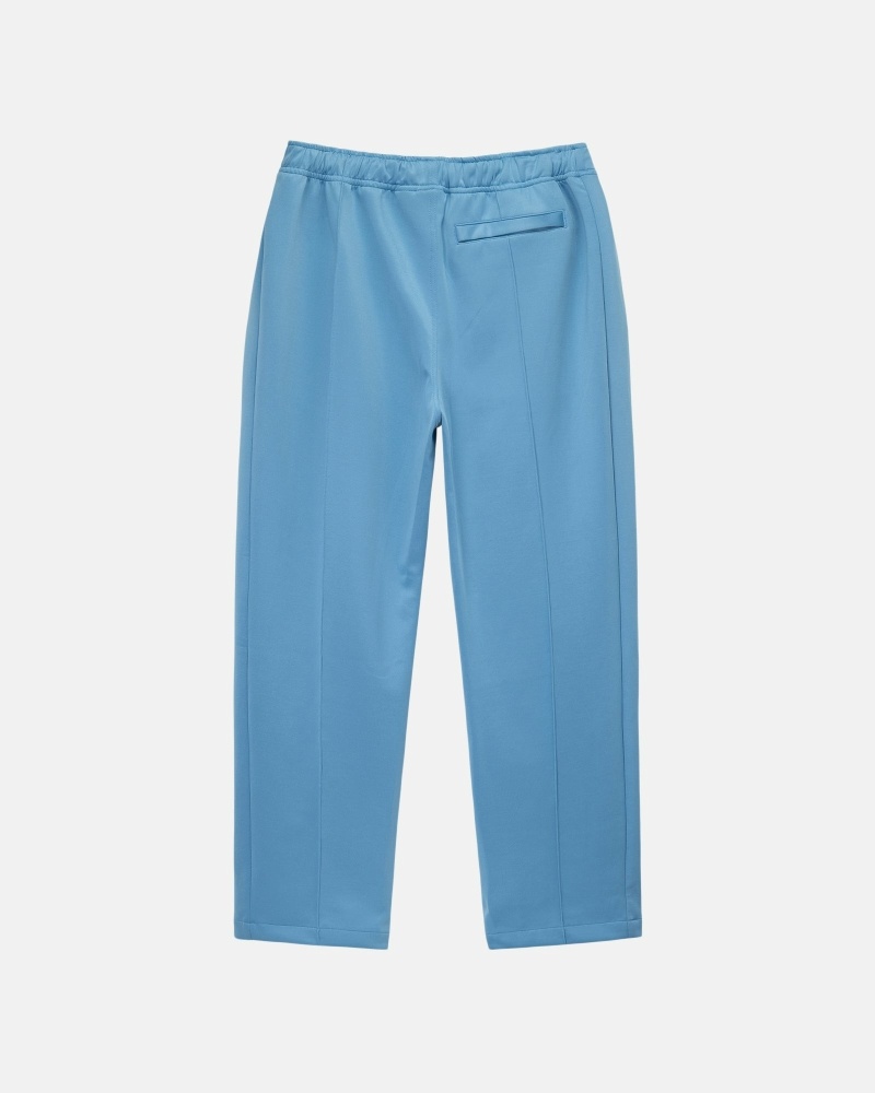 Blue Men's Stussy Poly Track Pants | CA0001000