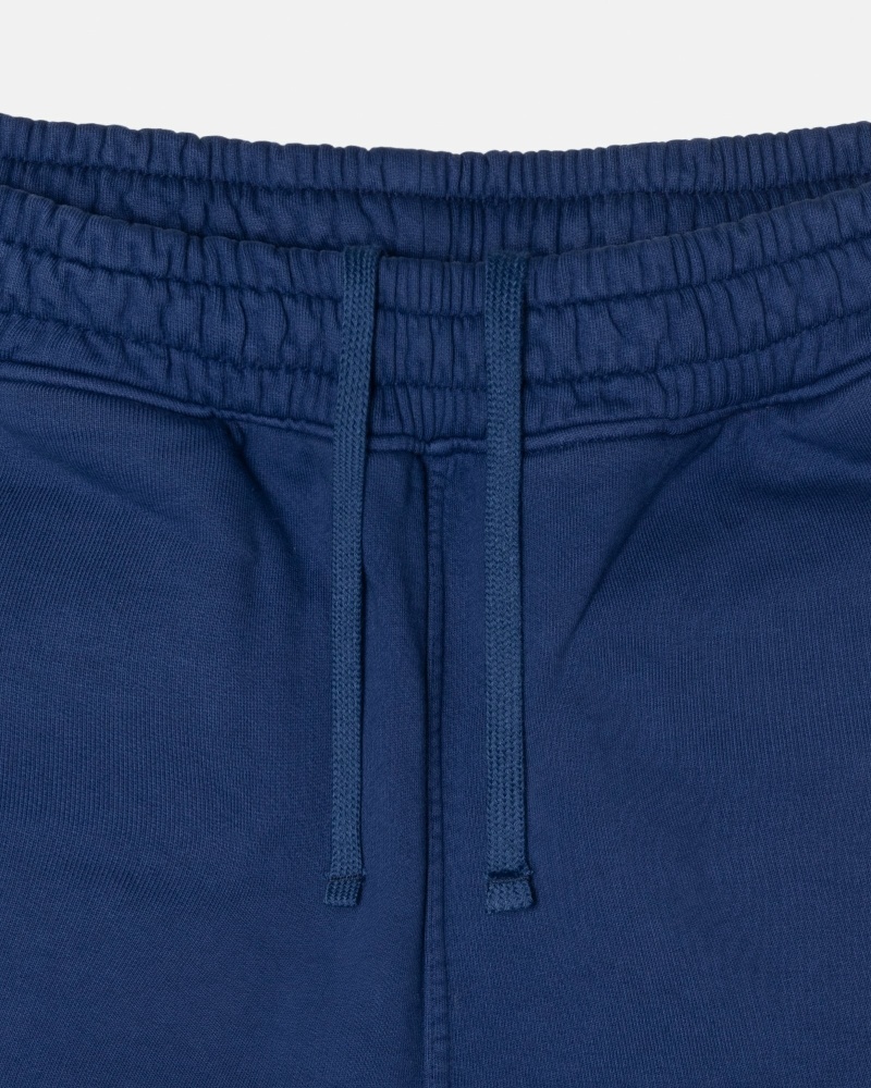 Blue Men's Stussy Sport Cargo Fleece Pants | CA0000598