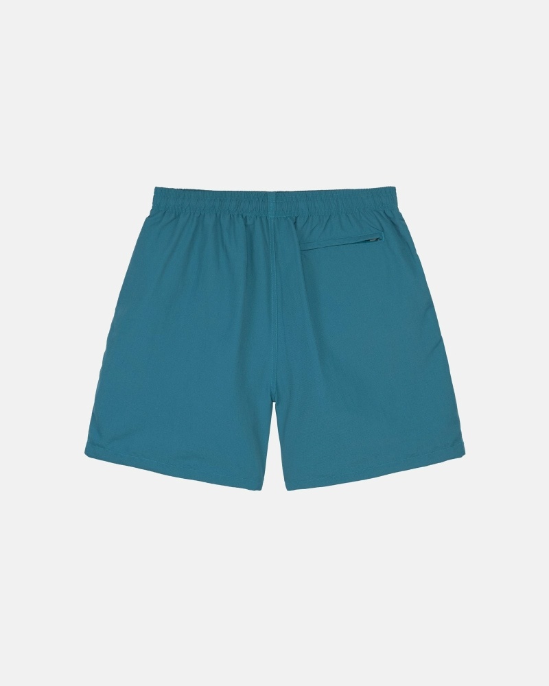 Blue Men's Stussy Stock Shorts | CA0000698