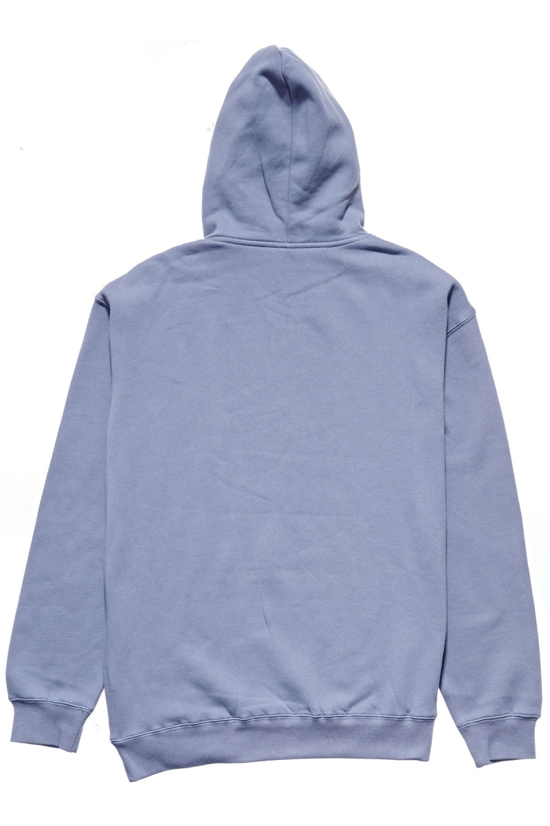 Blue Men's Stussy Trivial Pursuit Hoodies | CA0000088