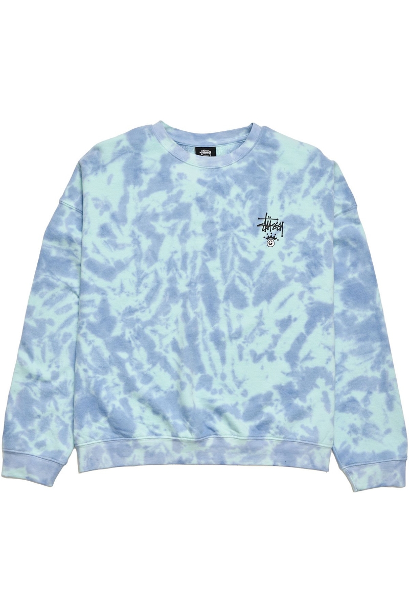 Blue Women\'s Stussy Copyright TD BF Crew Sportswear | CA0000755