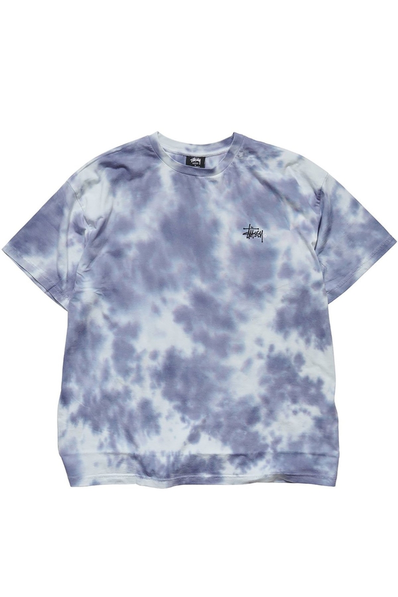 Blue Women\'s Stussy Marble BF Tee Sportswear | CA0000775