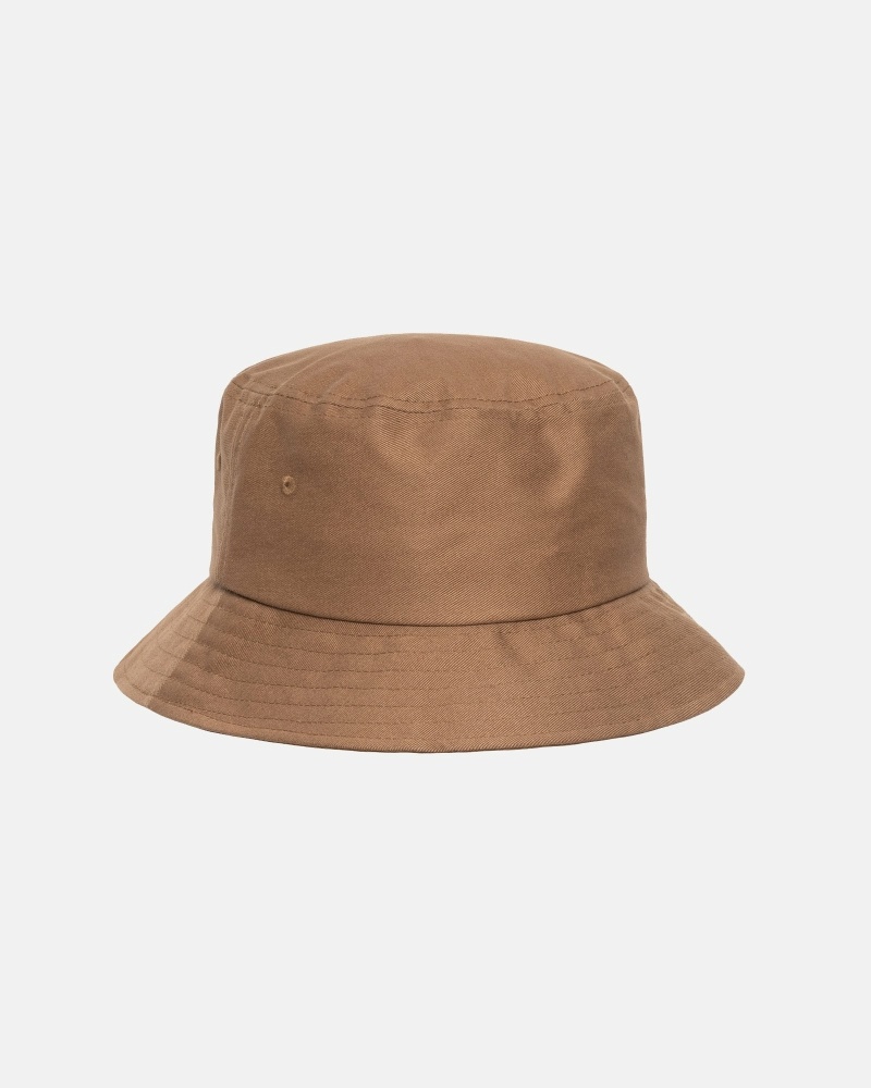 Brown Men's Stussy Big Stock Bucket Hats | CA0000405