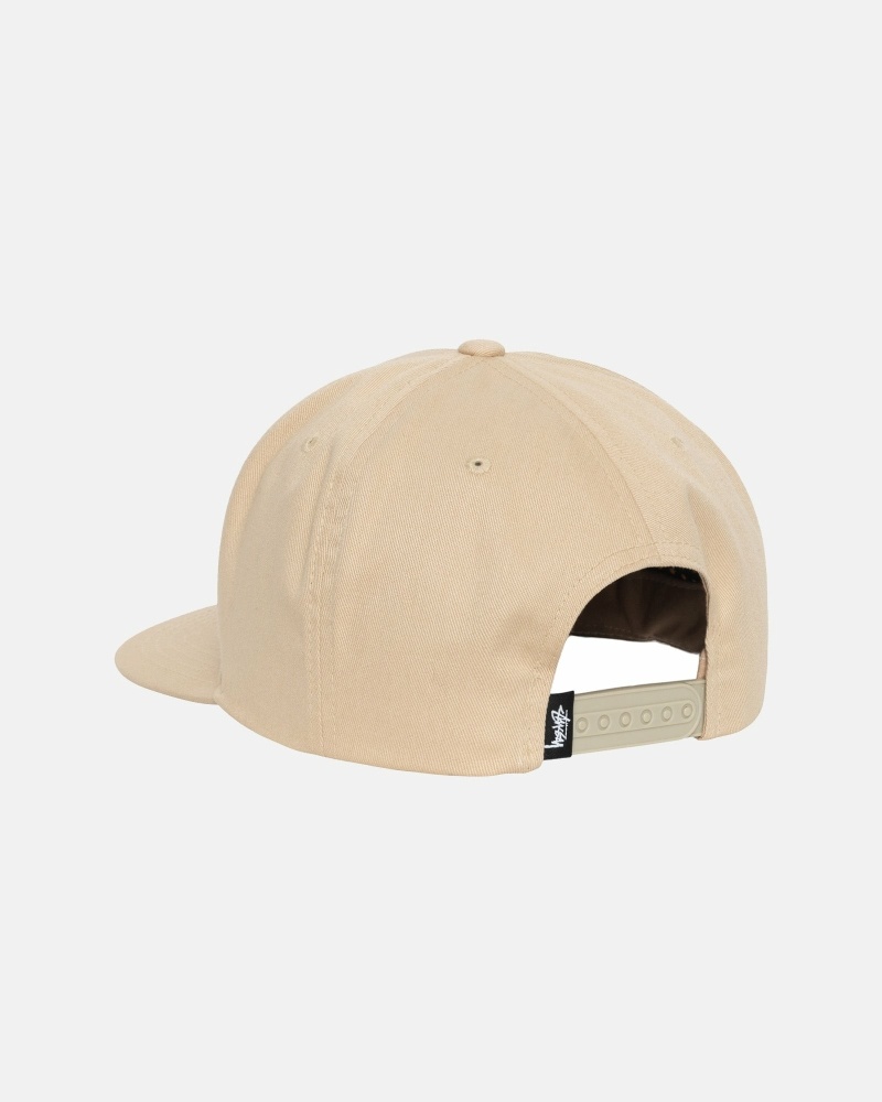 Brown Men's Stussy Big Stock Point Crown Caps | CA0000409