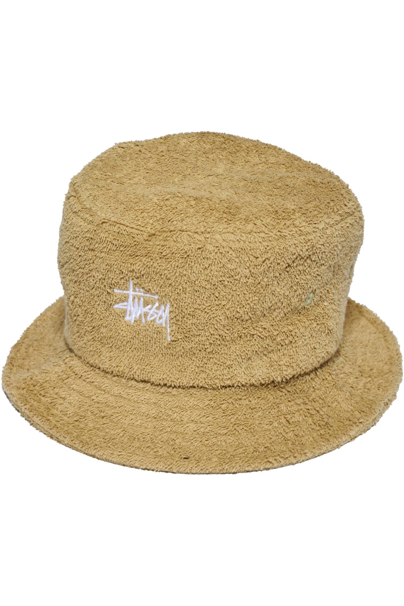 Brown Men\'s Stussy Graffiti Terry Bucket Hats | CA0000463