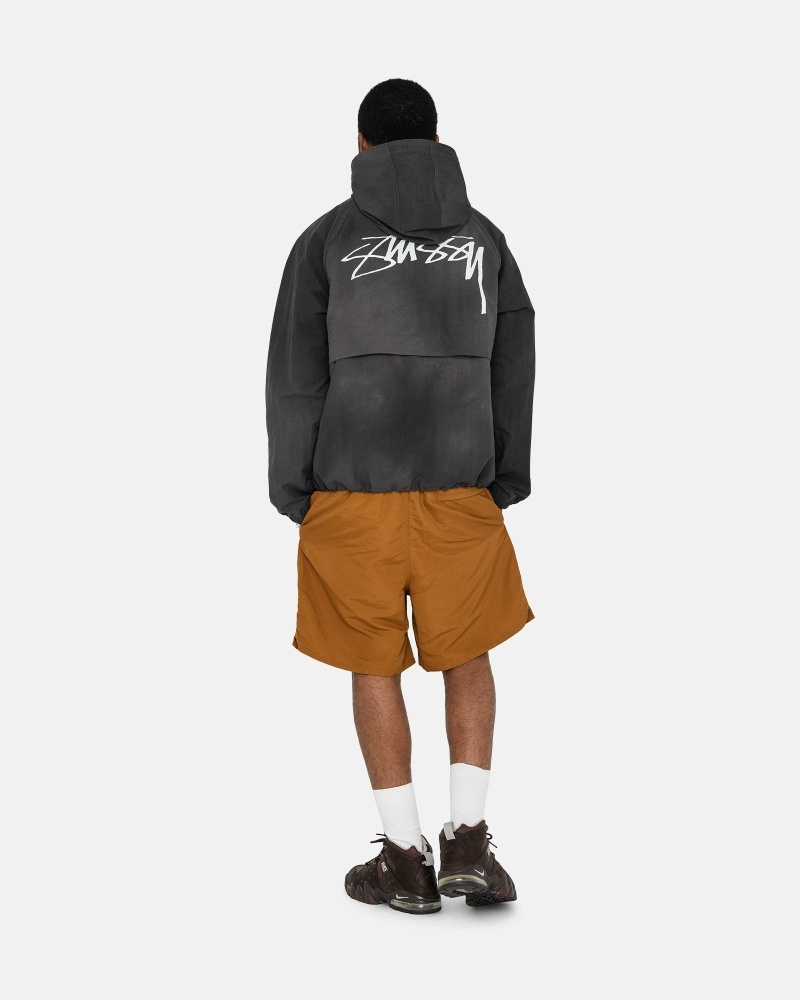 Brown Men's Stussy Stock Shorts | CA0000690