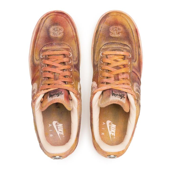 Brown Unisex Stussy Air Force 1 Low / New York Shoes | CA0000603