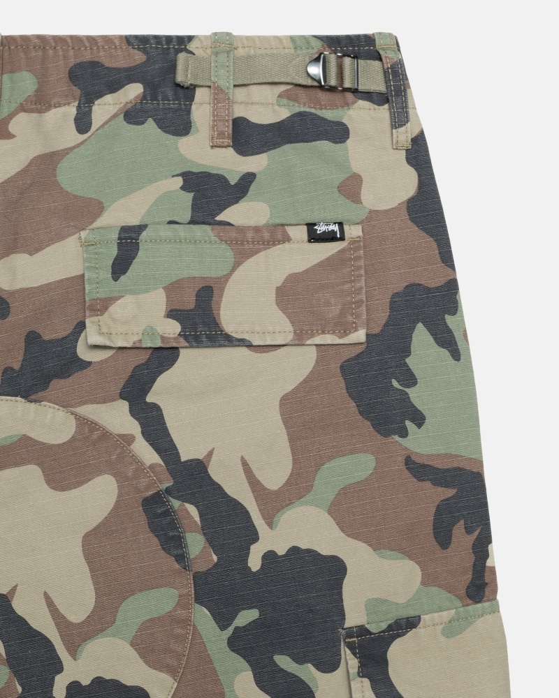 Camo Men's Stussy Ripstop Surplus Cargo Pants | CA0000589