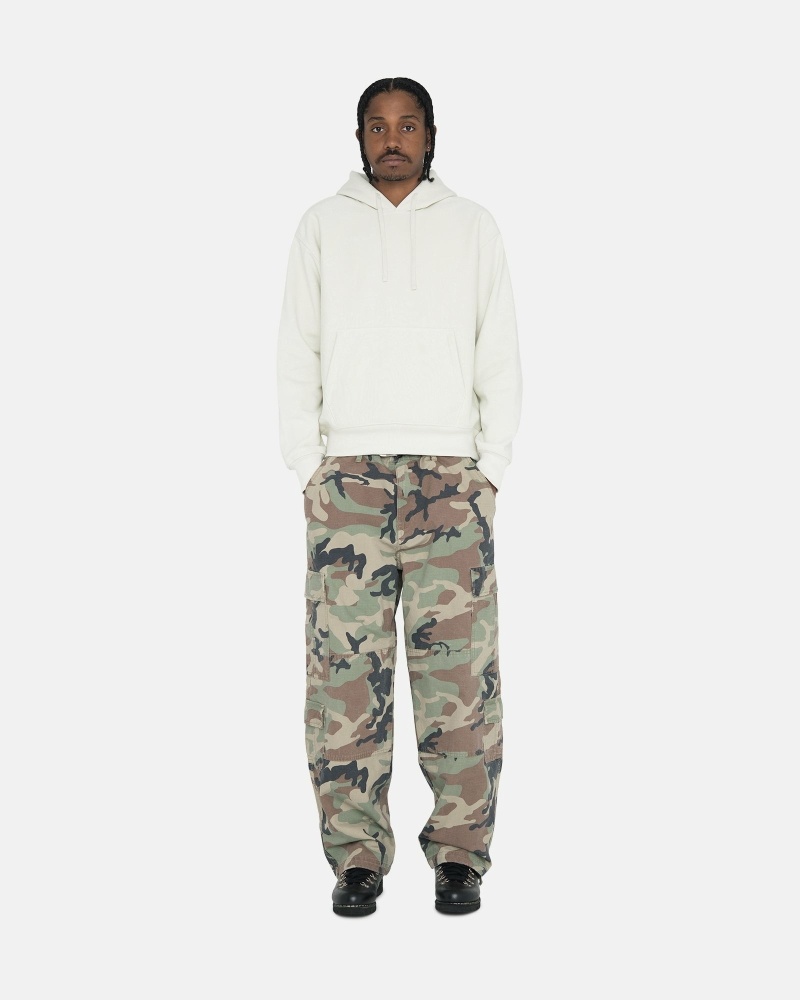 Camo Men's Stussy Ripstop Surplus Cargo Pants | CA0000589