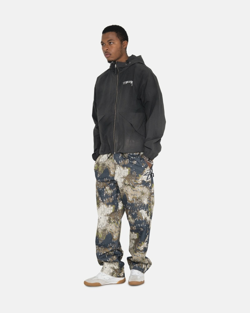 Camo Men's Stussy Veil Camo Beach Pants | CA0000602