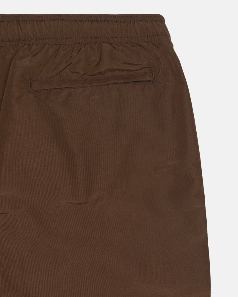 Coffee Men's Stussy Big Basic Shorts | CA0000620