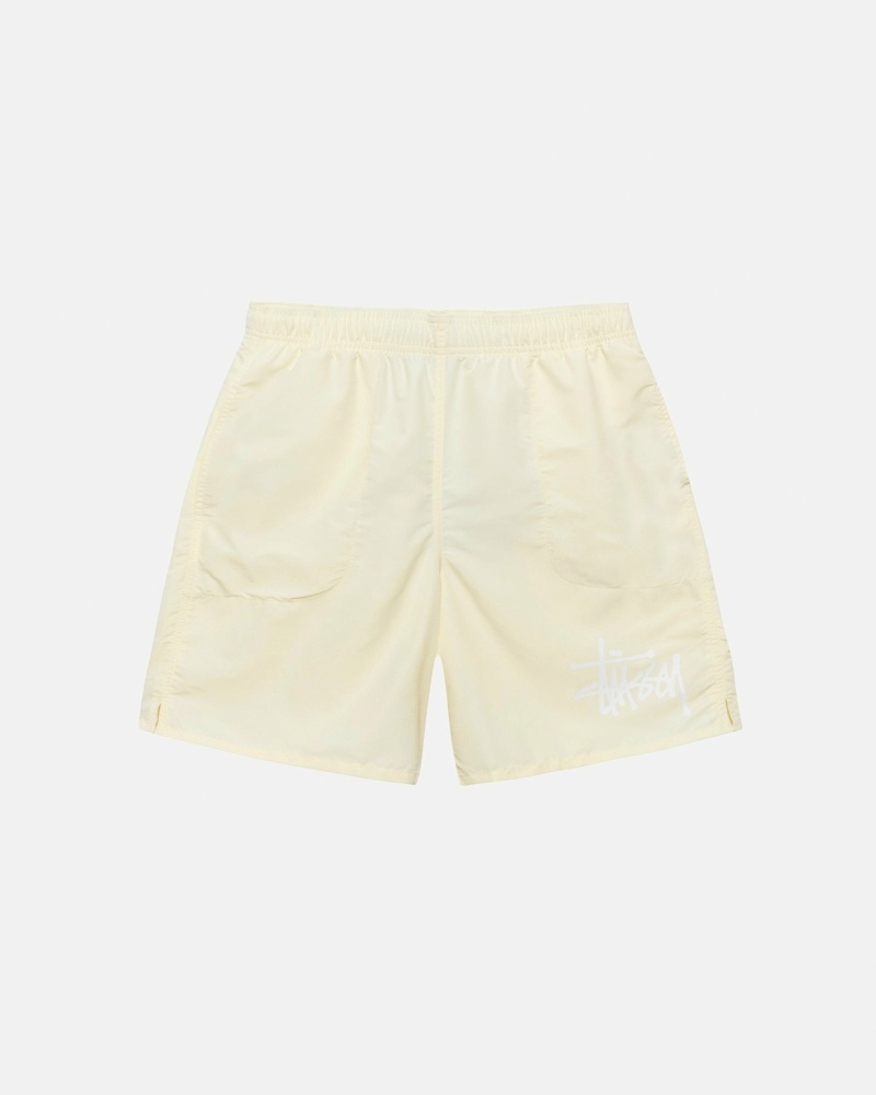 Cream Men\'s Stussy Big Basic Shorts | CA0000619