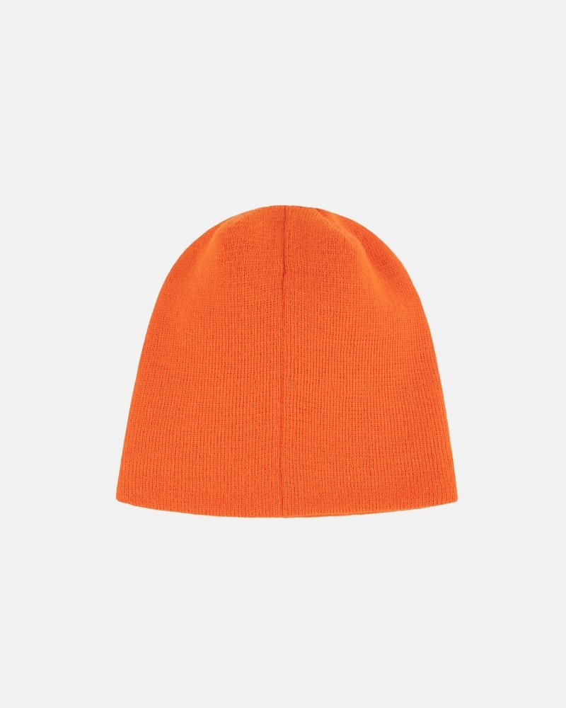 Gold Men's Stussy Basic Skullcap Beanie | CA0000385