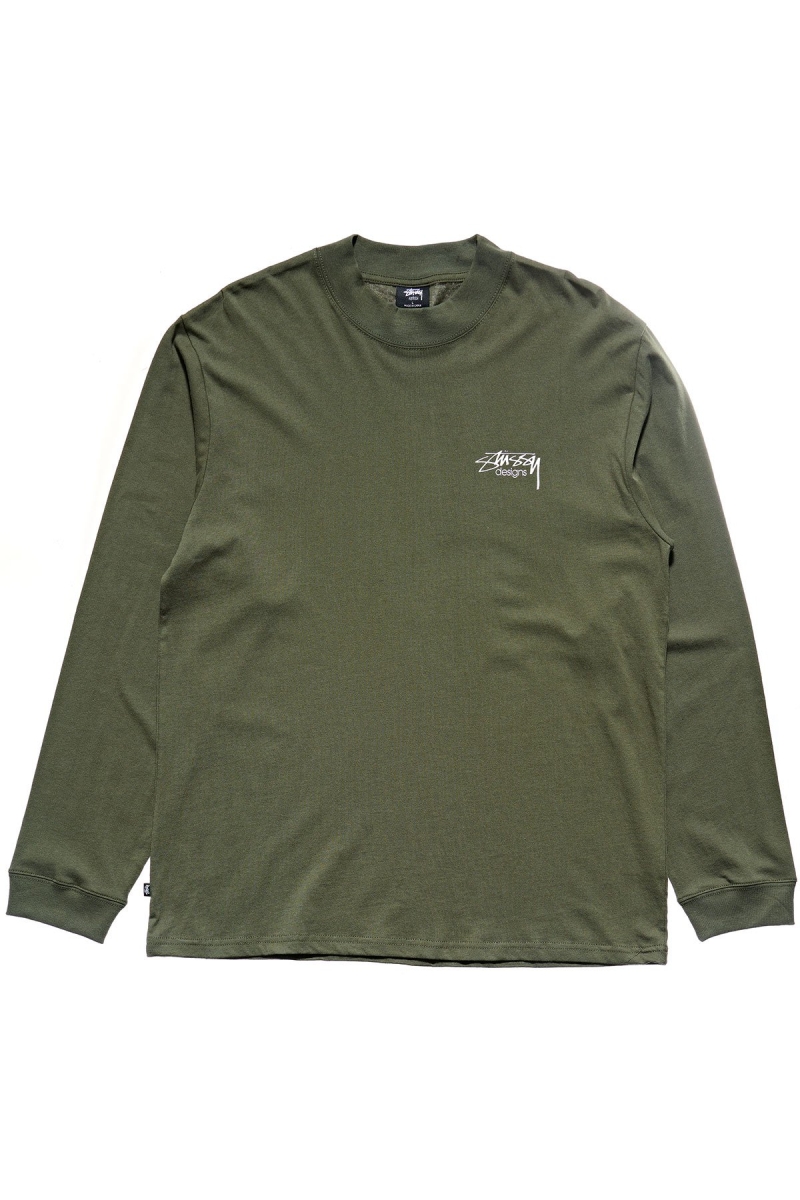 Green Men\'s Stussy Design Sweatshirts | CA0000915