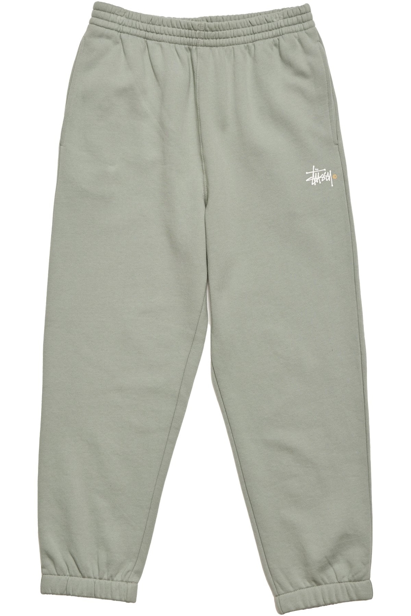 Green Men\'s Stussy Graffiti Fleece Trackpant Sportswear | CA0000763