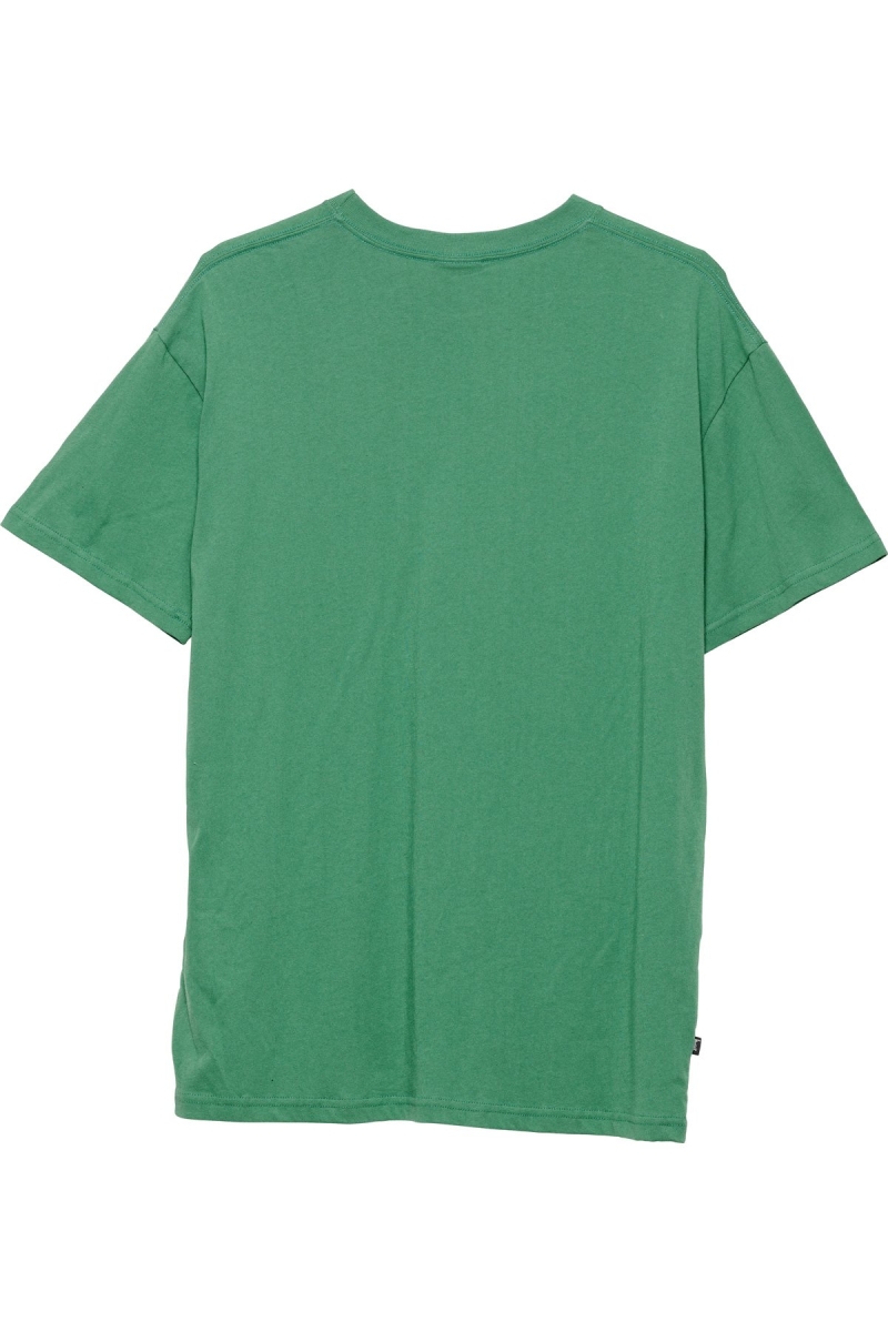 Green Men's Stussy Graffiti Pocket T Shirts | CA0000184