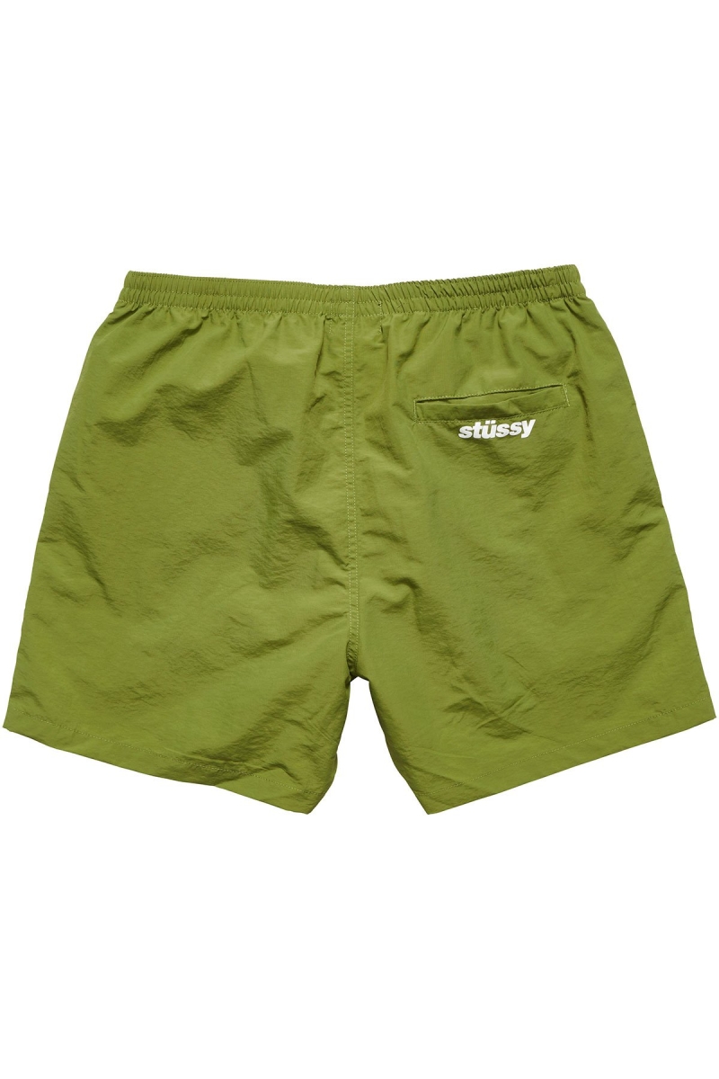 Green Men's Stussy Stock Taslon Big Beach Shorts | CA0000700