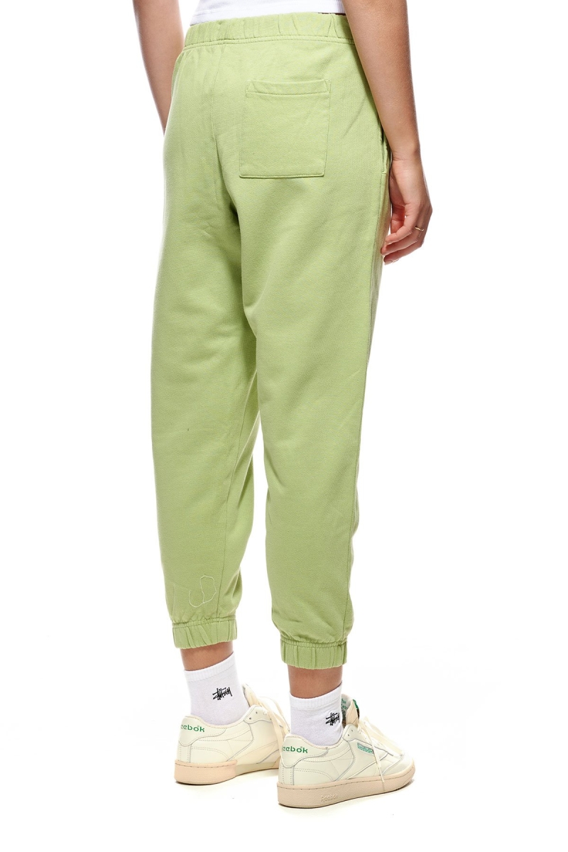 Green Women's Stussy City Circle Track Pants | CA0000978