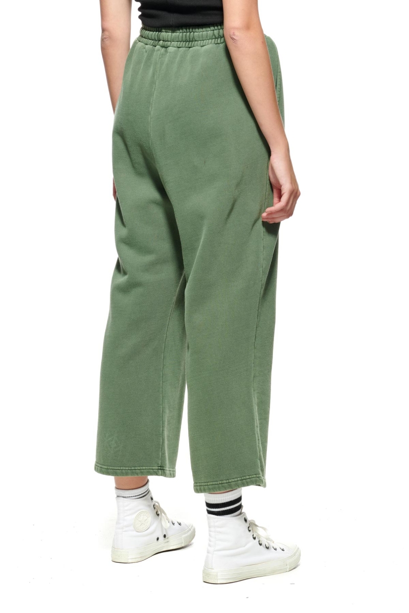 Green Women's Stussy Parkway Trackpant Track Pants | CA0000992