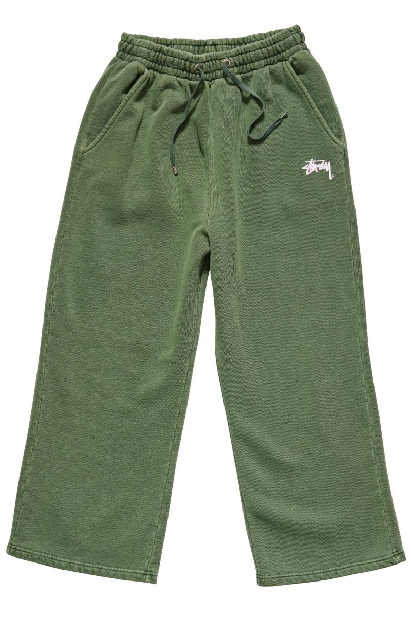 Green Women\'s Stussy Parkway Trackpant Track Pants | CA0000992