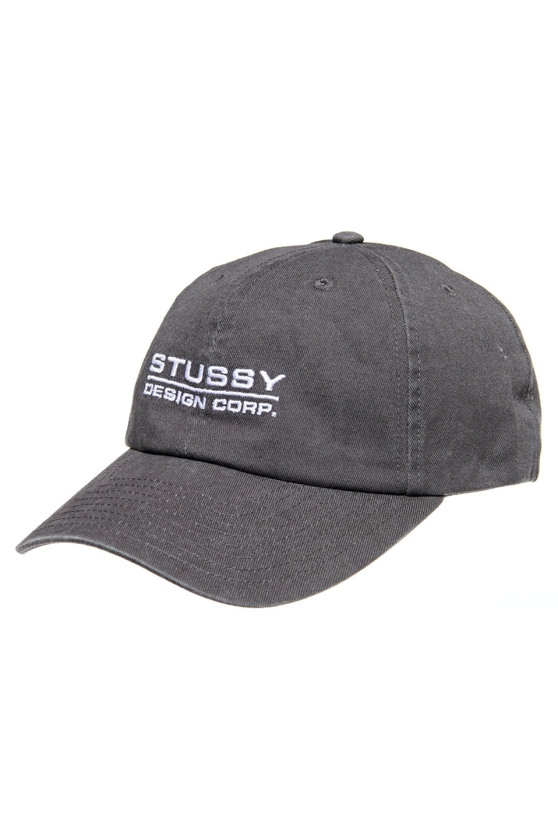 Grey Women\'s Stussy Corp. Low Pro Hats | CA0000422