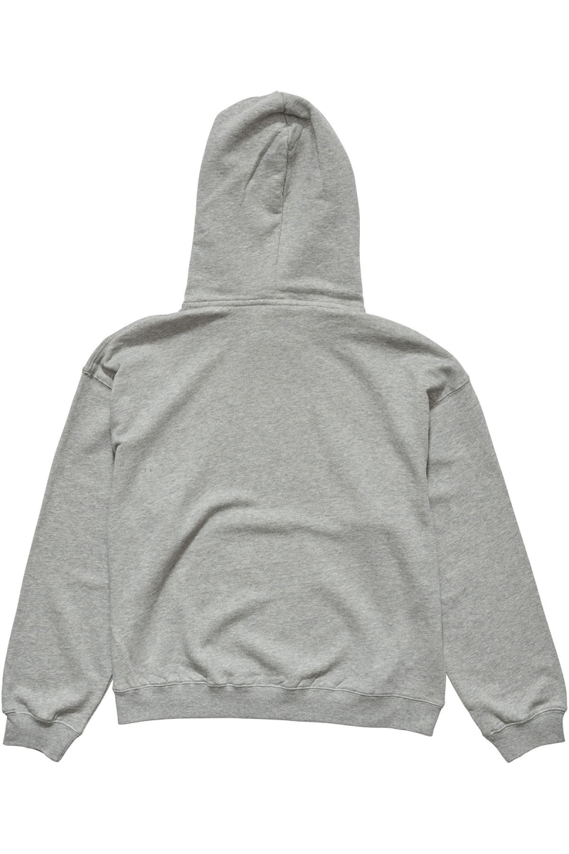 Grey Women's Stussy Player Fleece Hood Sportswear | CA0000783