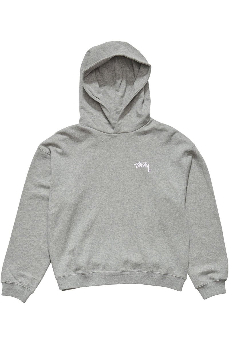 Grey Women\'s Stussy Player Fleece Hood Sportswear | CA0000783