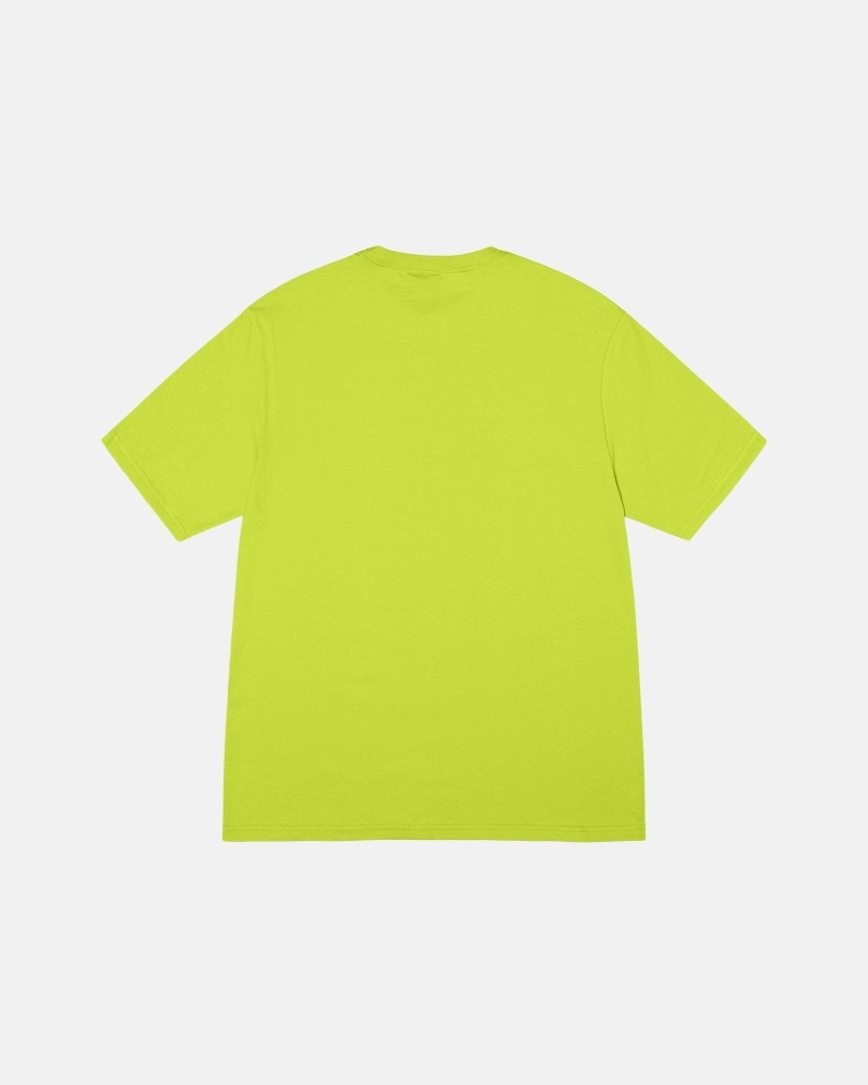 Light Green Men's Stussy Racecar T Shirts | CA0000256