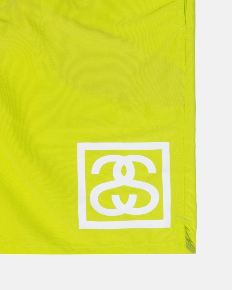 Light Green Men's Stussy Ss-Link Shorts | CA0000682