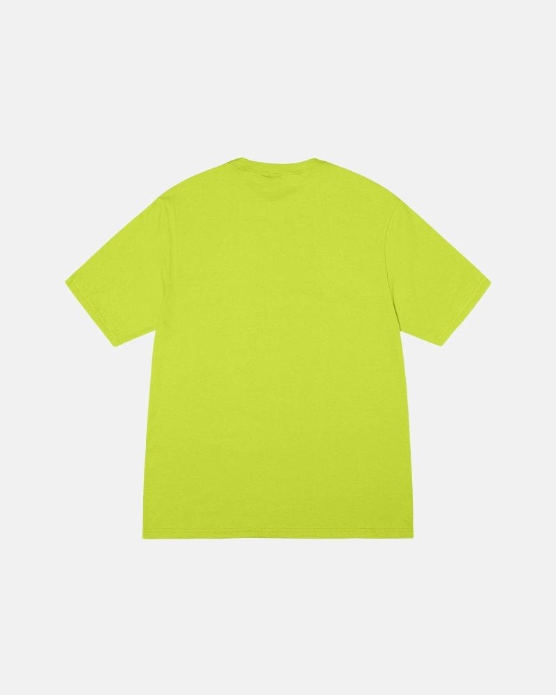 Light Green Men's Stussy Stock Box T Shirts | CA0000272