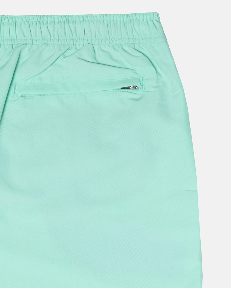 Light Turquoise Men's Stussy Stock Shorts | CA0000695