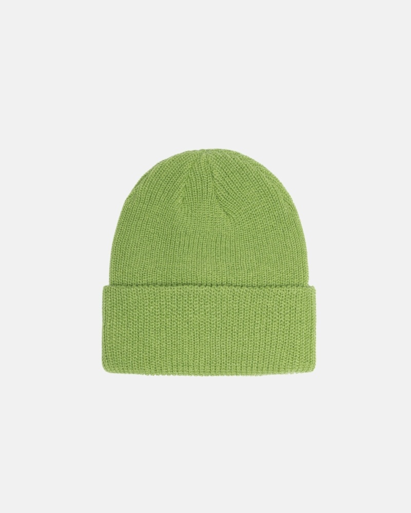 Mint Men's Stussy Basic Cuff Beanie | CA0000381