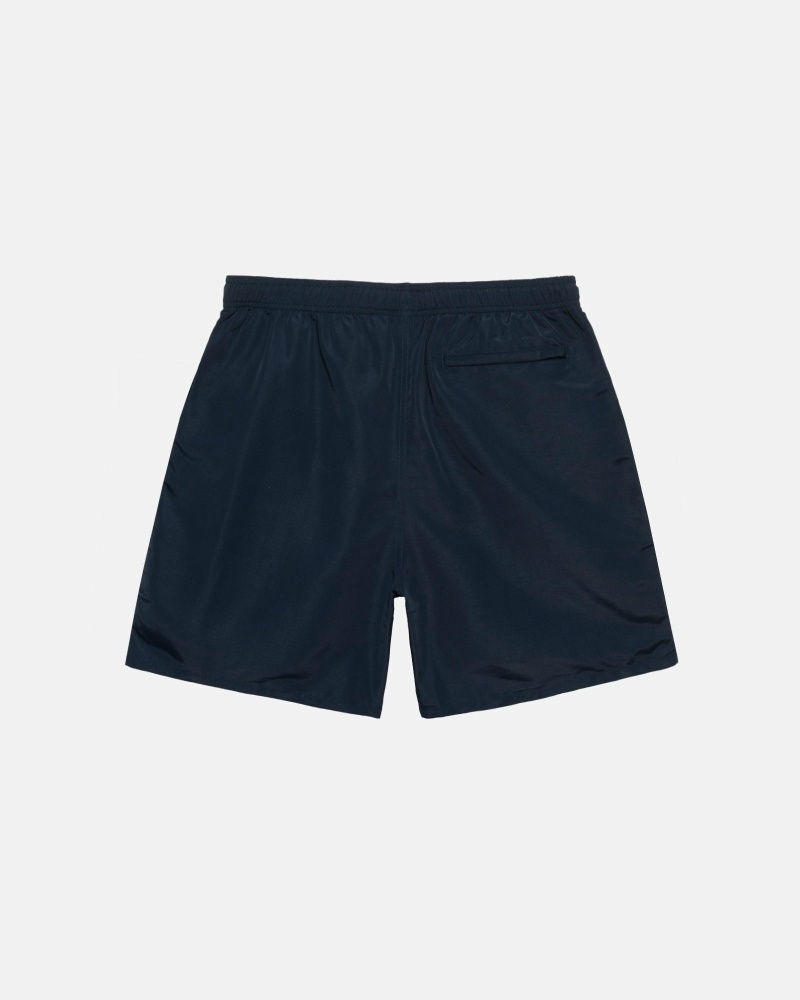 Navy Men's Stussy Stock Shorts | CA0000688