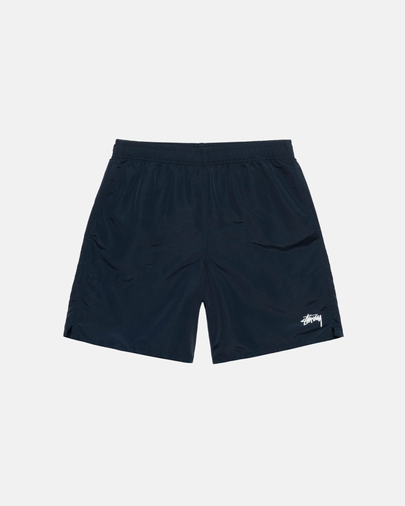 Navy Men\'s Stussy Stock Shorts | CA0000688