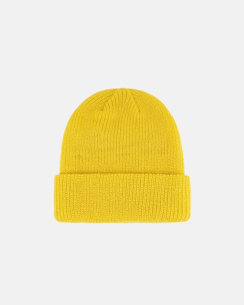 Orange Men's Stussy Basic Cuff Beanie | CA0000383