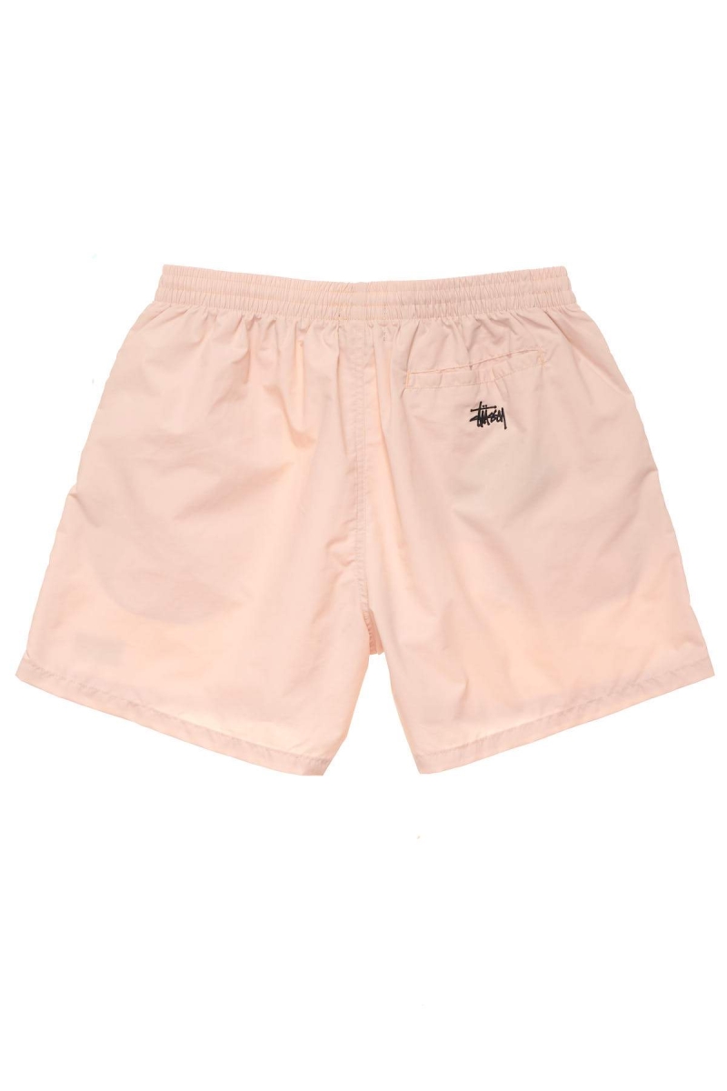 Orange Men's Stussy Nylon Big Beach Shorts | CA0000652