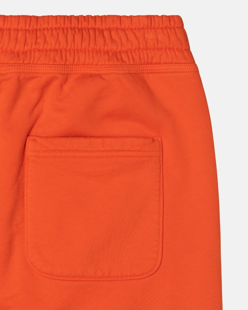 Orange Men's Stussy Overdyed Stock Logo Pant Sweatpants | CA0000886