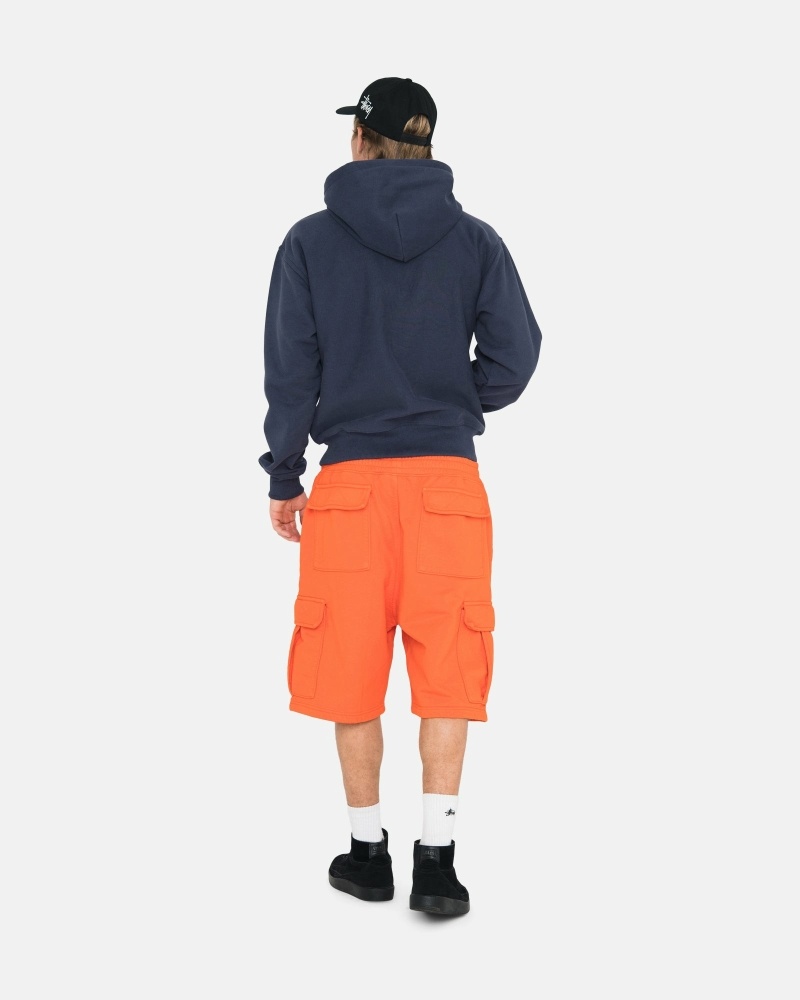 Orange Men's Stussy Sport Cargo Shorts | CA0000678